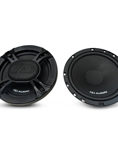 DD Audio DD-E-C6.5B 6.5" 75W 4-Ohm Component Speakers Set