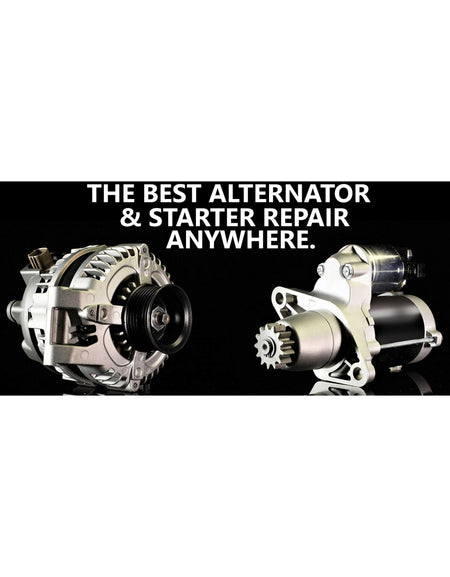 STARTER MOTOR & ALTERNATOR REPLACEMENT