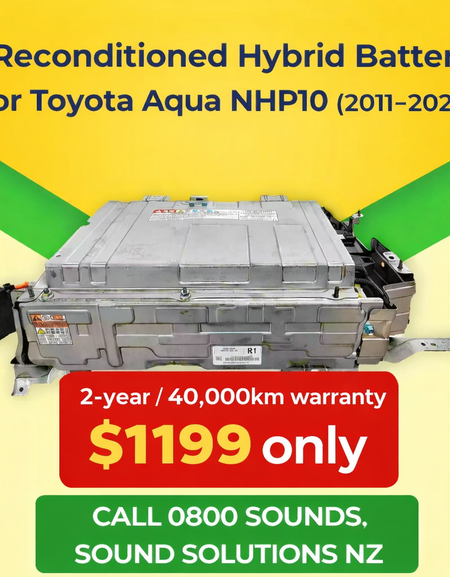 Reconditioned Hybrid Battery – Toyota Aqua NHP10 (2011–2020) 2 Years / 40,000km Warranty