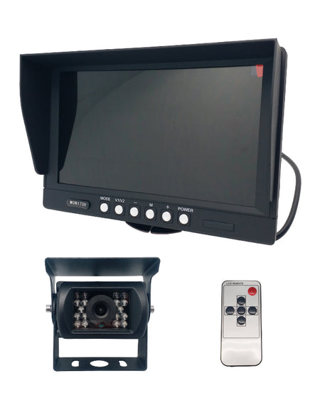 Heavy Duty 24v -Truck / Bus Rear View Camera System with 9" Screen