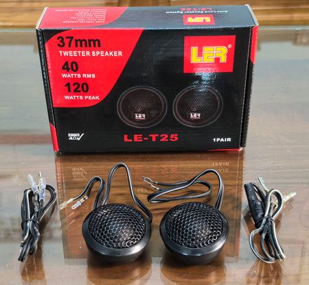 LER Audio LE-T25 1" 120 Watts (40RMS) Dome Tweeter (pair)