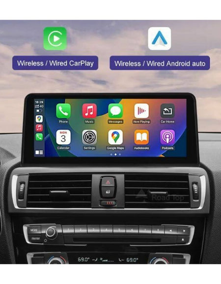 BMW OEM Screen Linux System – Wireless Apple CarPlay & Android Auto for BMW 1 & 3 Series