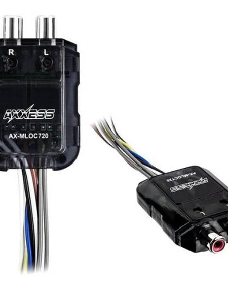 Axxess AXLOCM-80 2-Channel Adjustable Line Output Converter 40W Max Per Channel