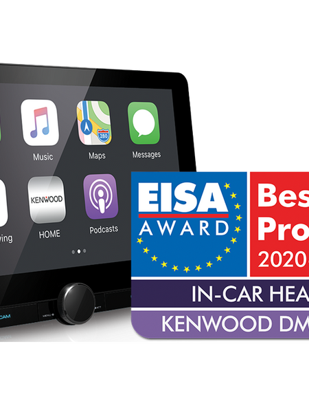Kenwood DMX9720XDS 10.1" Floating HD Screen Wireless Apple CarPlay & Android Auto