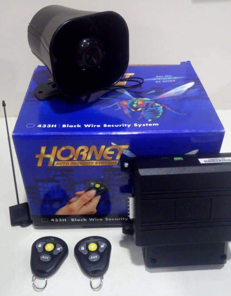 HORNET 433H AUS/NZ STANDARDS 4 STAR CAR ALARM SYSTEM INC INSTALLATION