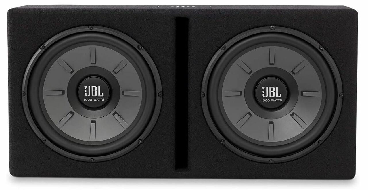JBL Stage 1220B Ported enclosure with two 12" subwoofers