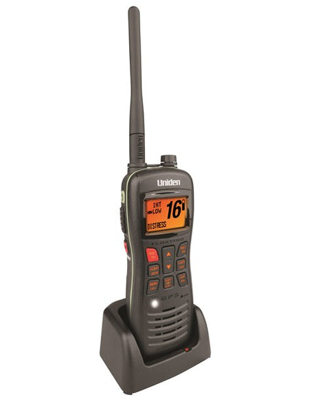 Uniden Mhs245 Floating Handheld Gps Vhf Radio