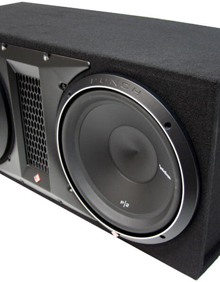Rockford Fosgate P2-2X12 Dual Punch Series 12" Loaded Enclosure