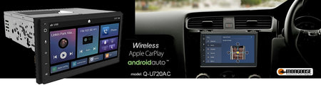 MONGOOSE Q-U720AC – WIRELESS CARPLAY AND ANDROID AUTO