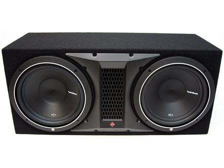 Rockford Fosgate Punch P1-2X12 Dual 12" 1000W (500W RMS) 2 ohm  Ported enclosure