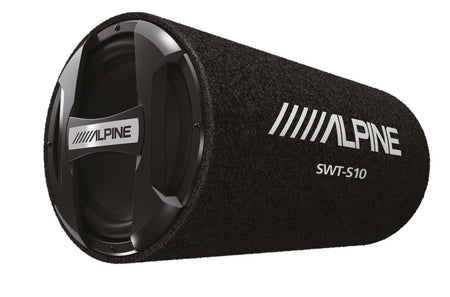 ALPINE SWT-S10 10INCH 1200WATTS BASS REFLEX SUBWOOFER TUBE