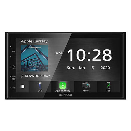 Kenwood Dmx5023s Wired Apple Carplay Android Auto Head Unit