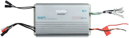 Boss Audio MR1200PA 4-Channel 1200 Watts Marine Amplifier