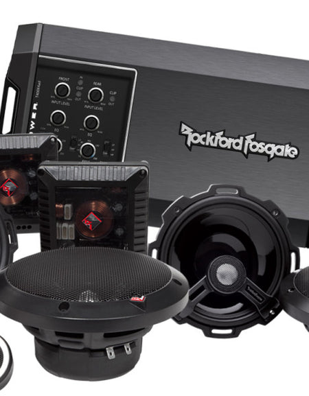 ROCKFORD FOSGATE POWER PACK 5 PACKAGE DEAL