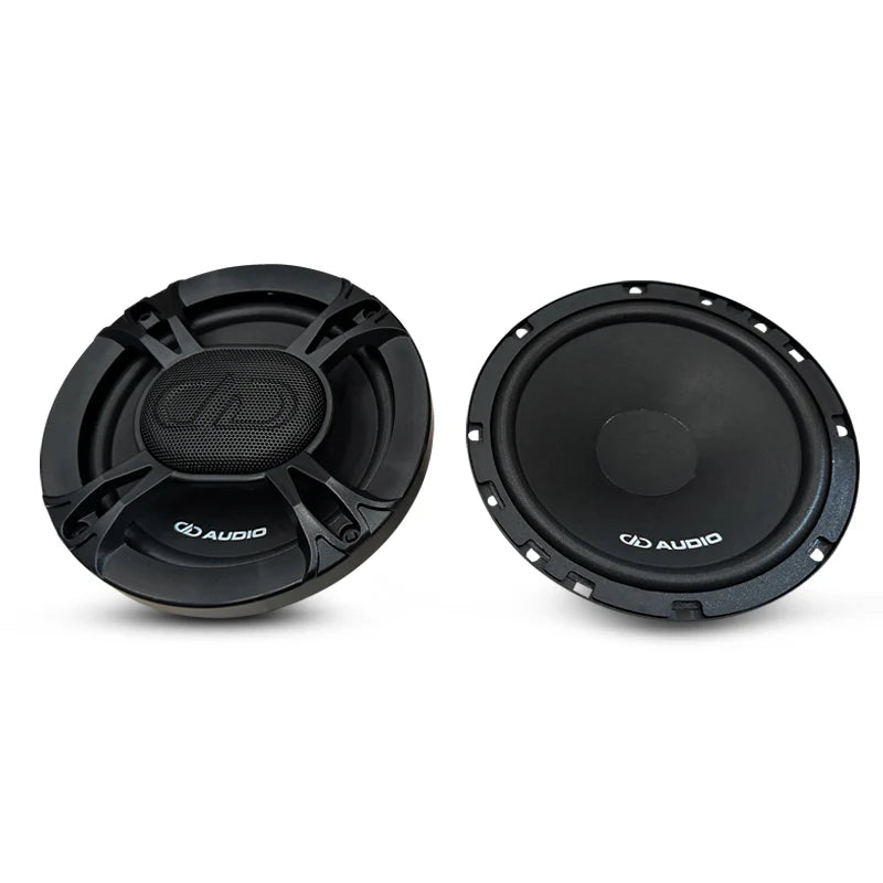 DD Audio DD-E-C6.5B 6.5" 75W 4-Ohm Component Speakers Set