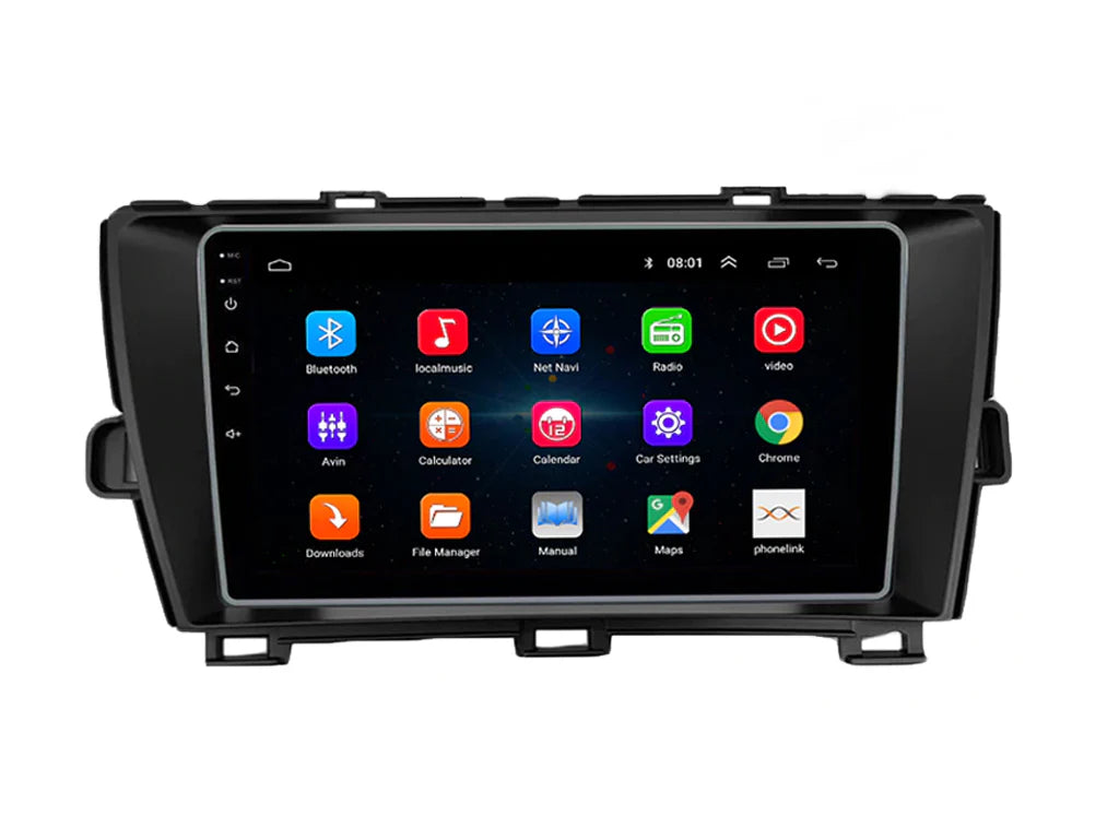 Toyota Prius 2009 - 2015  Wireless CarPlay &  Android Auto Digital-IQ 9″ Android 14 Car Stereo Upgrade