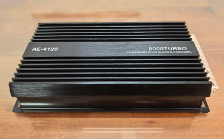 LER Audio AE-120.4 4-Channel Amplifier – 120W RMS x 4