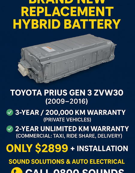 Brand New Toyota Prius Hybrid Battery Gen-3 ZVW30 (2009-2016) with 3 Years Warranty