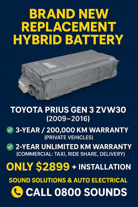 Brand New Toyota Prius Hybrid Battery Gen-3 ZVW30 (2009-2016) with 3 Years Warranty