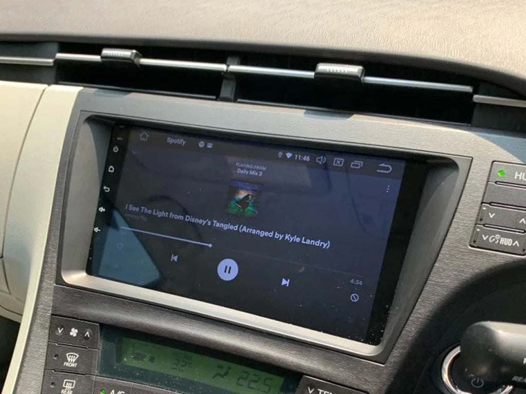 Toyota Prius 2009 - 2015  Wireless CarPlay &  Android Auto Digital-IQ 9″ Android 14 Car Stereo Upgrade