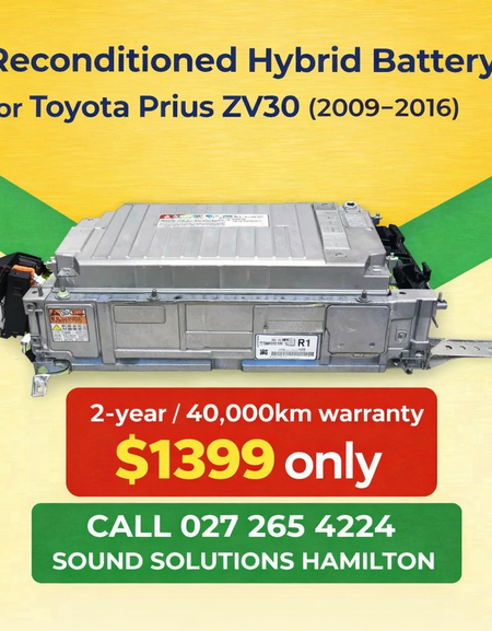 🔋 Toyota Prius Hybrid Battery ZVW30 (2009–2016) | Reconditioned | 2-Year Warranty | NZ Stock