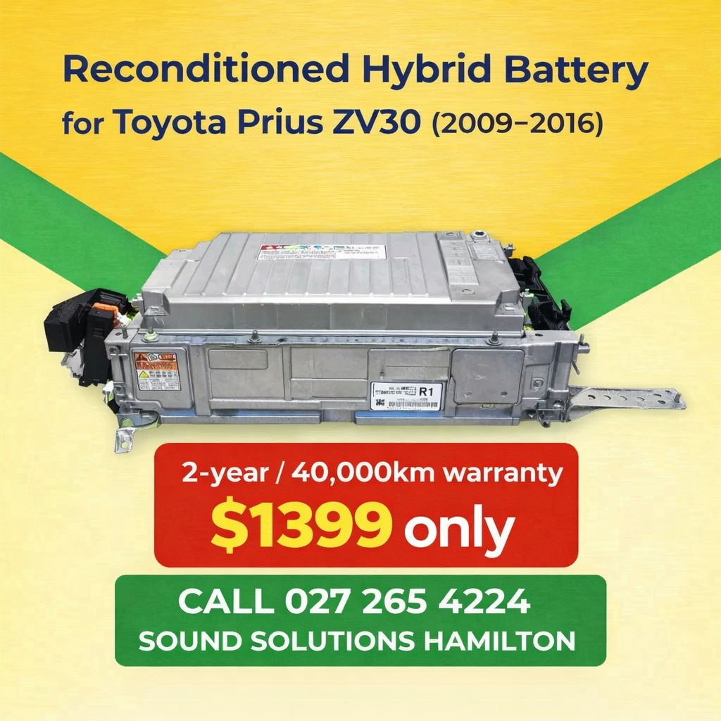 🔋 Toyota Prius Hybrid Battery ZVW30 (2009–2016) | Reconditioned | 2-Year Warranty | NZ Stock