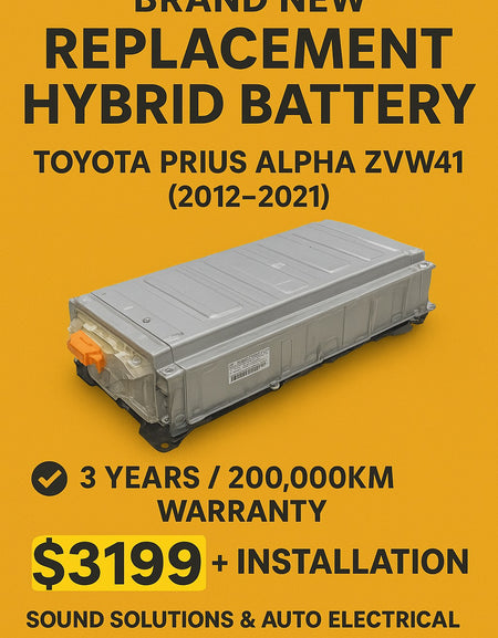 Brand New Toyota Prius ALPHA ZVW41 Hybrid Battery (2012-2021) with 3 Years Warranty