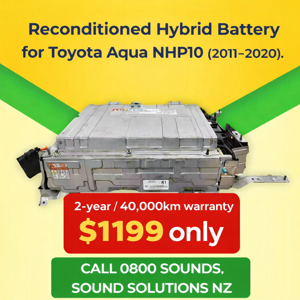 Reconditioned Hybrid Battery – Toyota Aqua NHP10 (2011–2020) 2 Years / 40,000km Warranty