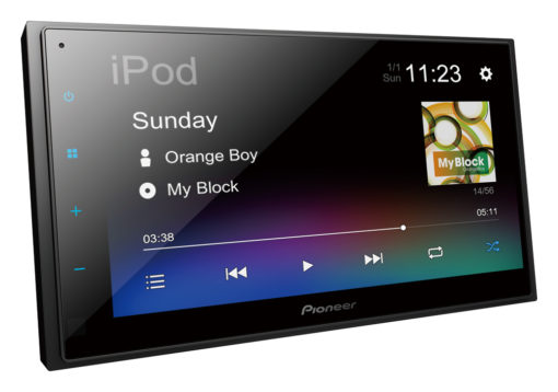 Pioneer 6.8in AV Display  with Capacitive Screen and Weblink Casting  - DMHA345BT