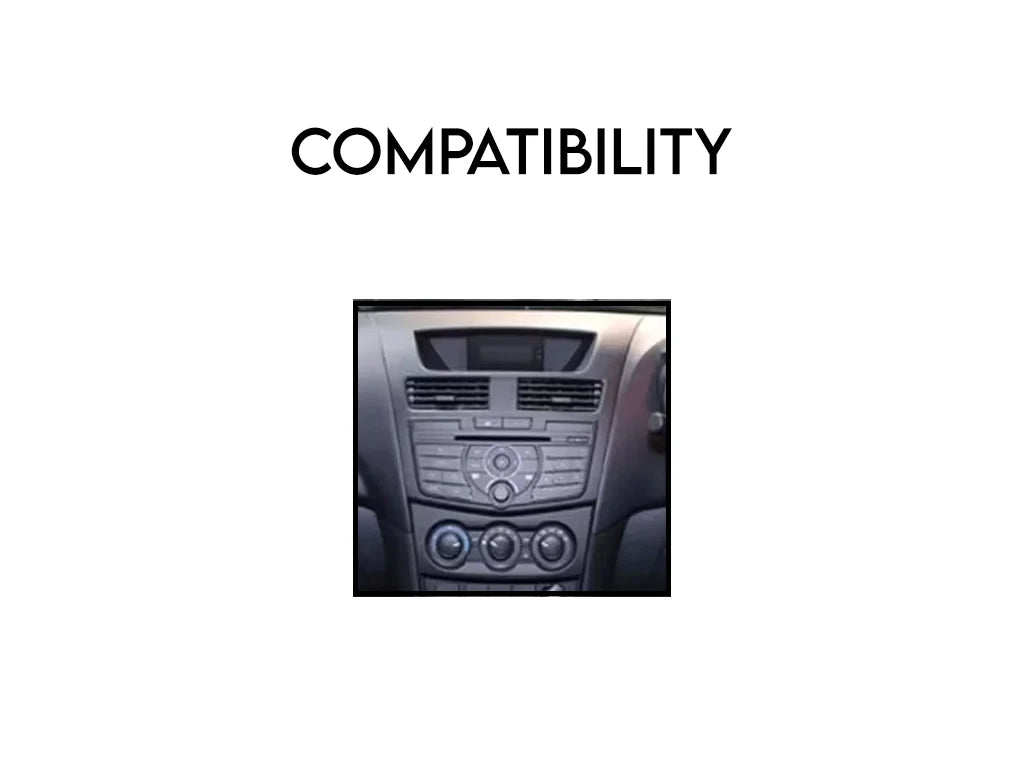 Mazda BT-50 2012 - 2017 Digital-IQ 9″ Android 14 Car Stereo Upgrade | Wireless CarPlay & Android Auto