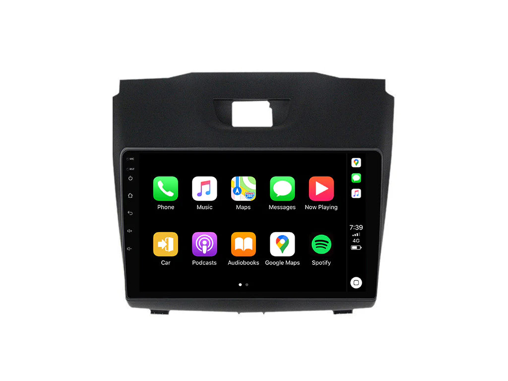 Isuzu D-Max / Colorado (2012–2016, MYLINK)-Digital IQ 9″ Wireless CarPlay & Android Auto, Head Unit Premium Audio