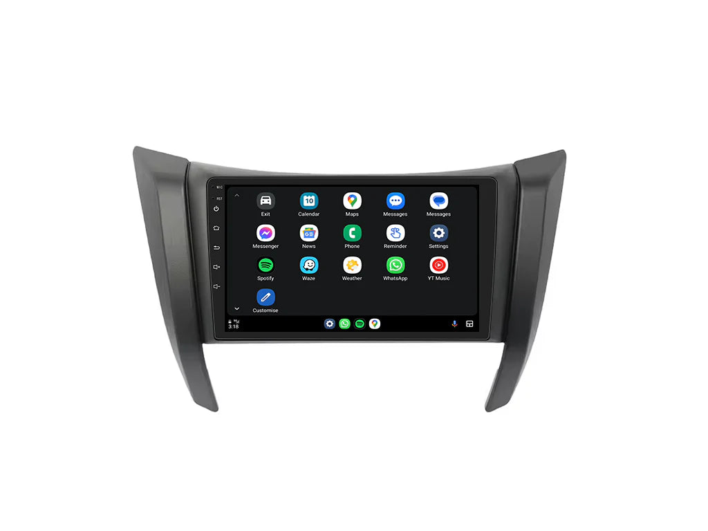 Nissan Navara NP300 (2015–2022) Digital IQ 9" Android Tablet Stereo – Wireless CarPlay & Android Auto