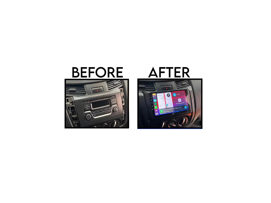 Nissan Navara NP300 (2015–2022) Digital IQ 9" Android Tablet Stereo – Wireless CarPlay & Android Auto