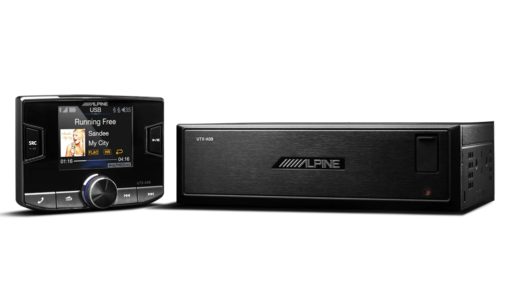 Alpine UTX-A09 Hi-Res Audio Digital Media Receiver IDEAL FOR CLASSIC CARS