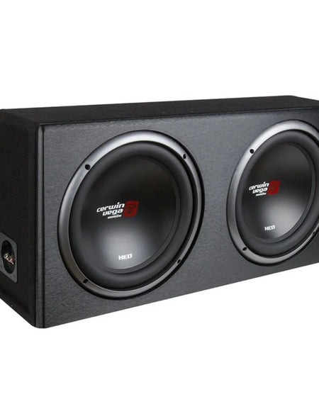 CERWIN VEGA DUAL 12" XED SERIES 4 OHM SVC SUBWOOFER ENCLOSURE 1600W MAX / 450W RMS