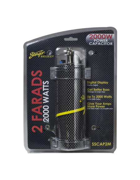 Stinger CARBON FIBER 2 FARAD DIGITAL CAPACITOR