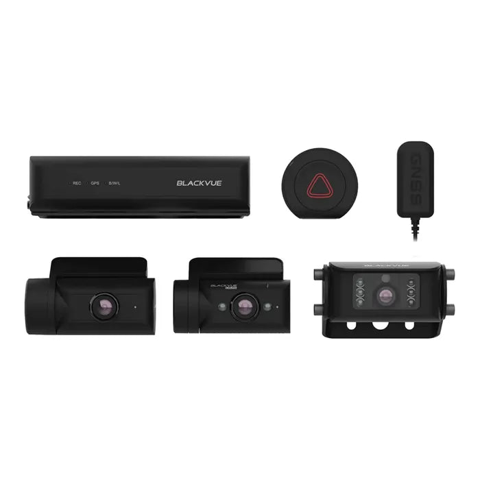 BlackVue DR770X Box-3CH DMS Truck Pro Dash Camera – Front, Driver Monitoring & Rear (64GB)