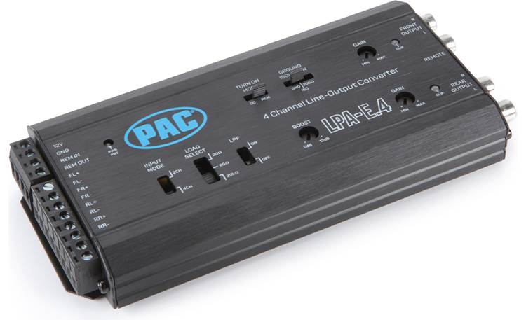 PAC LPA-E.4  Advanced 4-channel active line output converter with Auto Turn-ON