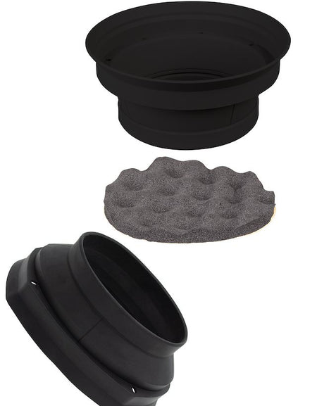 Stinger InstallPRO Universal 6.5" Speaker Baffle Kit (IPBU65)