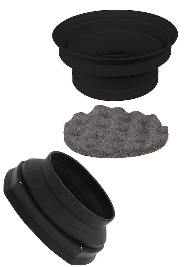 Stinger InstallPRO Universal 6.5" Speaker Baffle Kit (IPBU65)