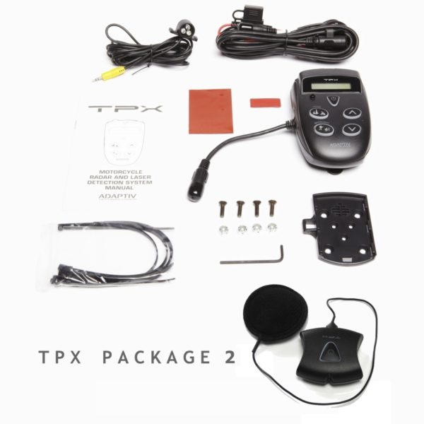ADAPTIV TPX Radar Detector V2.0 Motorcycle Radar Package 2