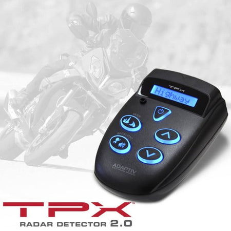 ADAPTIV TPX Radar Detector V2.0 Motorcycle Radar Package 1