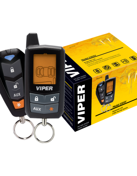 Viper 3305VR LCD 2-Way Security System Installed