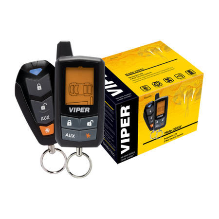 Viper 3305VR LCD 2-Way Security System Installed