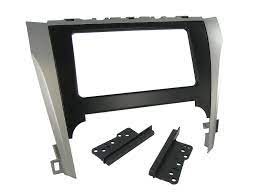 TOYOTA CAMRY 2012 - 2015 DOUBLE DIN FITTING KIT (BLACK / SILVER)