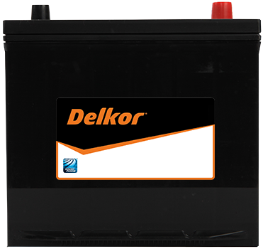 DELKOR BATTERY - CALCIUM 55D23L - CCA 550 A 55 AH SAE RHP - MAINTENANCE FREE