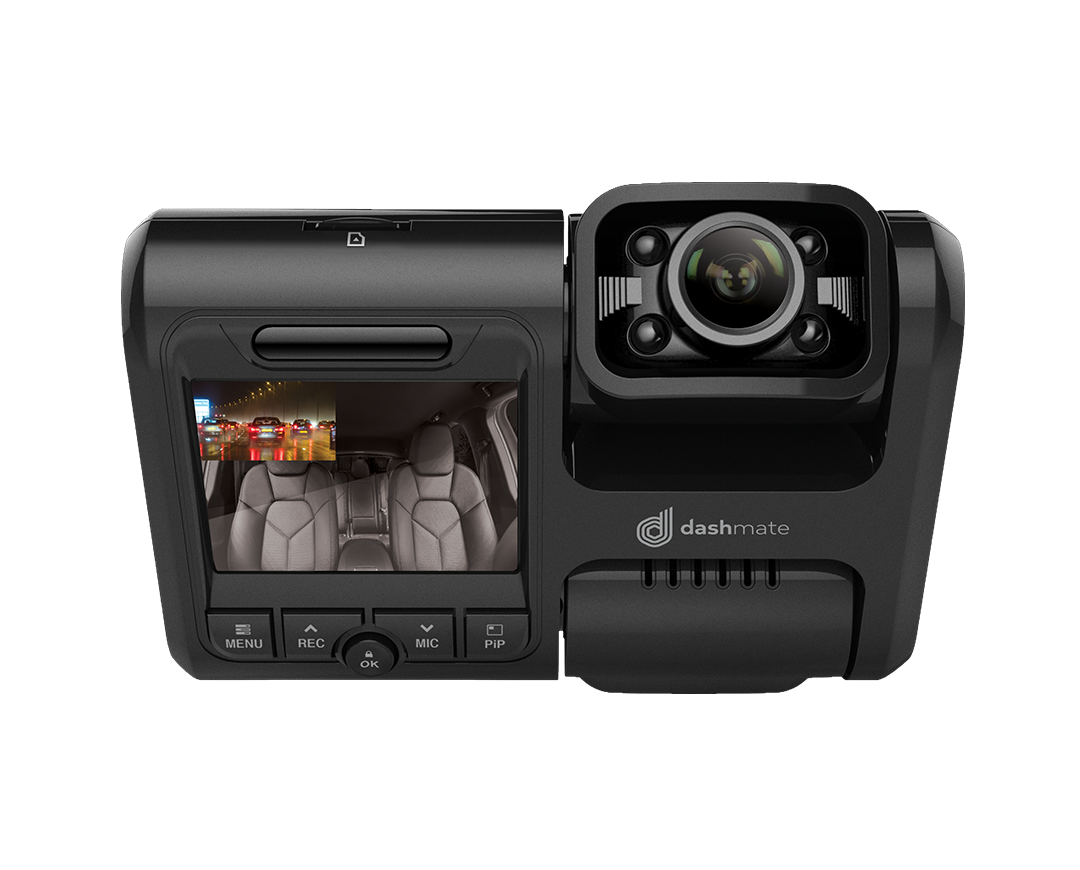 Dashmate Dsh-592Ir Full Hd Front & Infrared Cabin Dash Cam