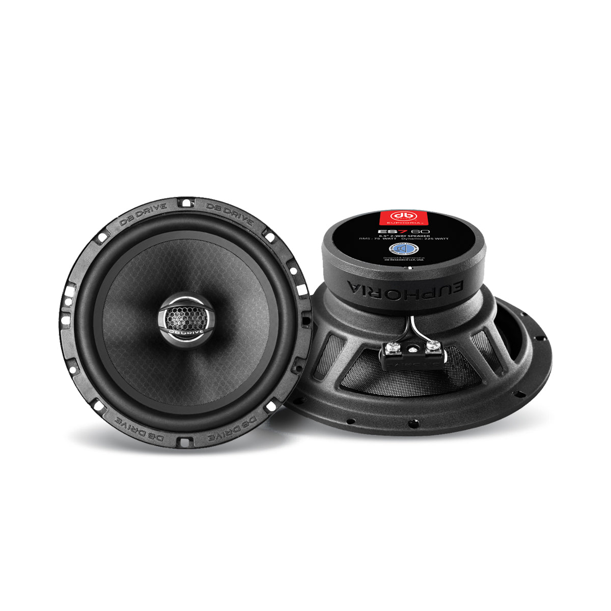 DB Drive Euphoria Es7 60 6.5″ 2-Way Speakers 225watts/75RMS