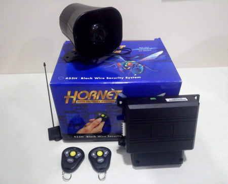 HORNET 433H AUS/NZ STANDARDS 4 STAR  CAR ALARM SYSTEM INC INSTALLATION