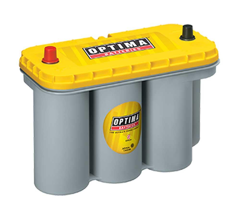 Optima Yellow Top AGM Battery D31A - 900CCA, 75Ah, MF, 12V, Deep Cycle & Cranking - 149350